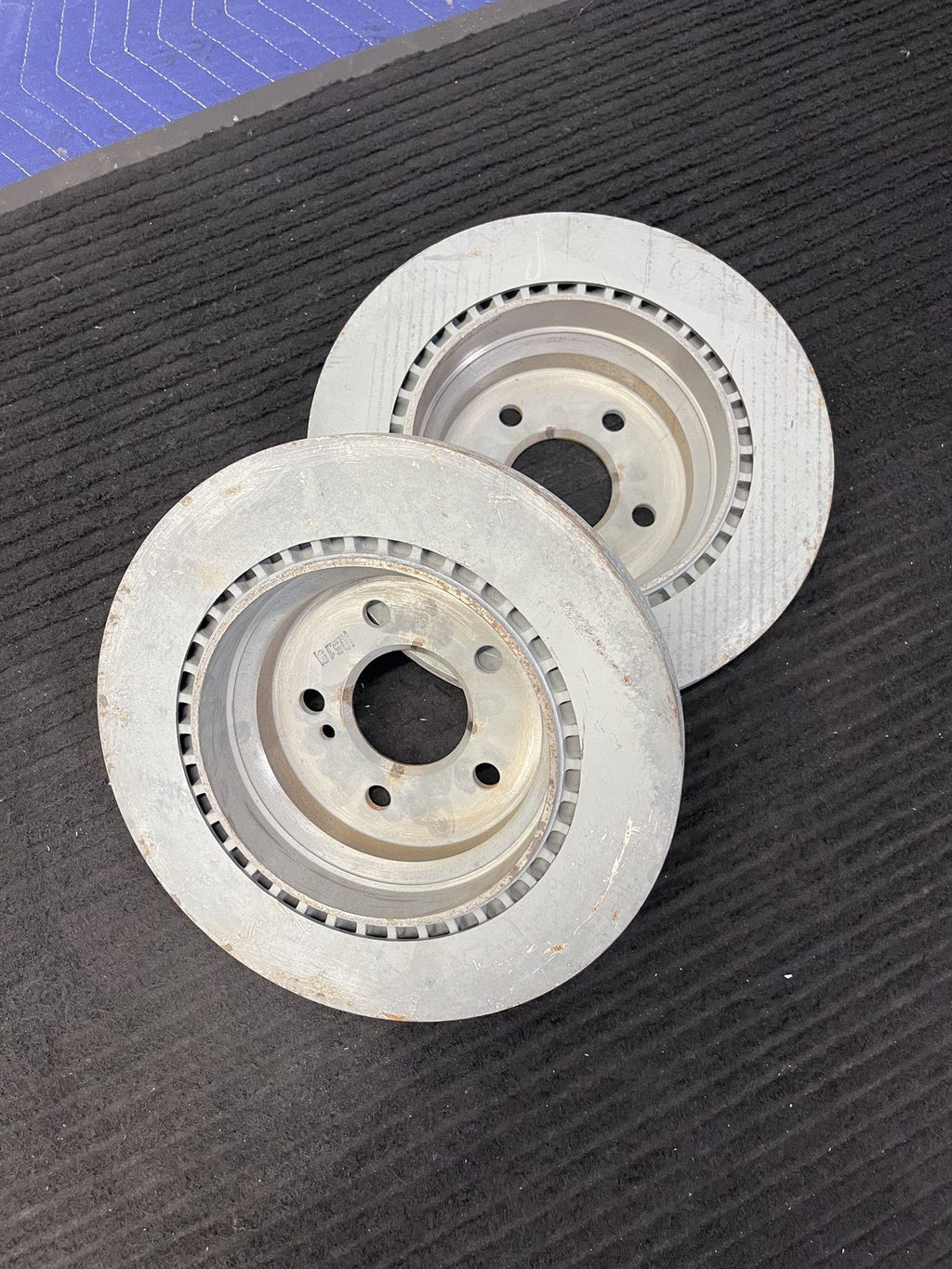 2003-2017 Mercedes-Benz E Cls Glk Rear Vented Brake Rotors Pair OEM A0004230912 - eBay image 3