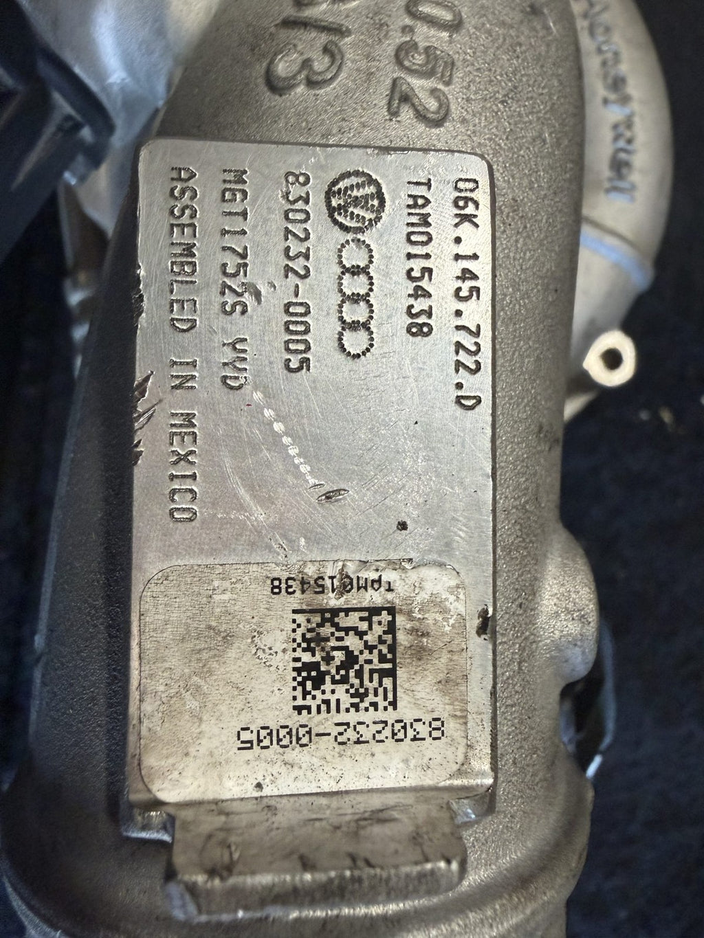 2015-2018 Volkswagen Jetta Turbocharger Assembly OEM 06K145722D - eBay image 3