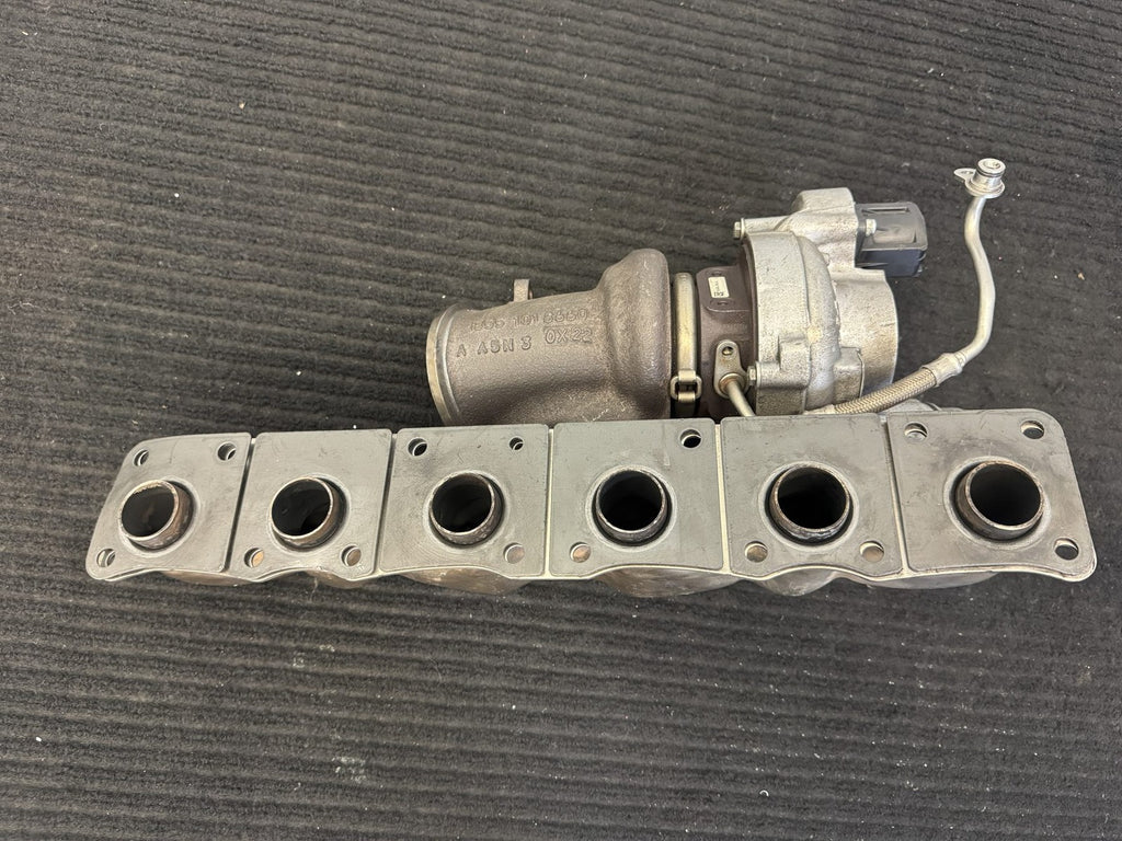 BMW 535i 640i N55 3.0L Turbocharger w/ Exhaust Manifold OEM 11657583908 - eBay image 4