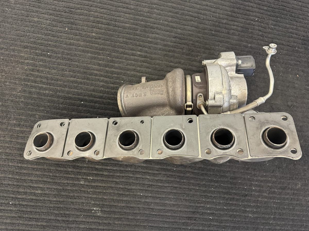 BMW 535i 640i N55 3.0L Turbocharger w/ Exhaust Manifold OEM 11657583908 - eBay image 4
