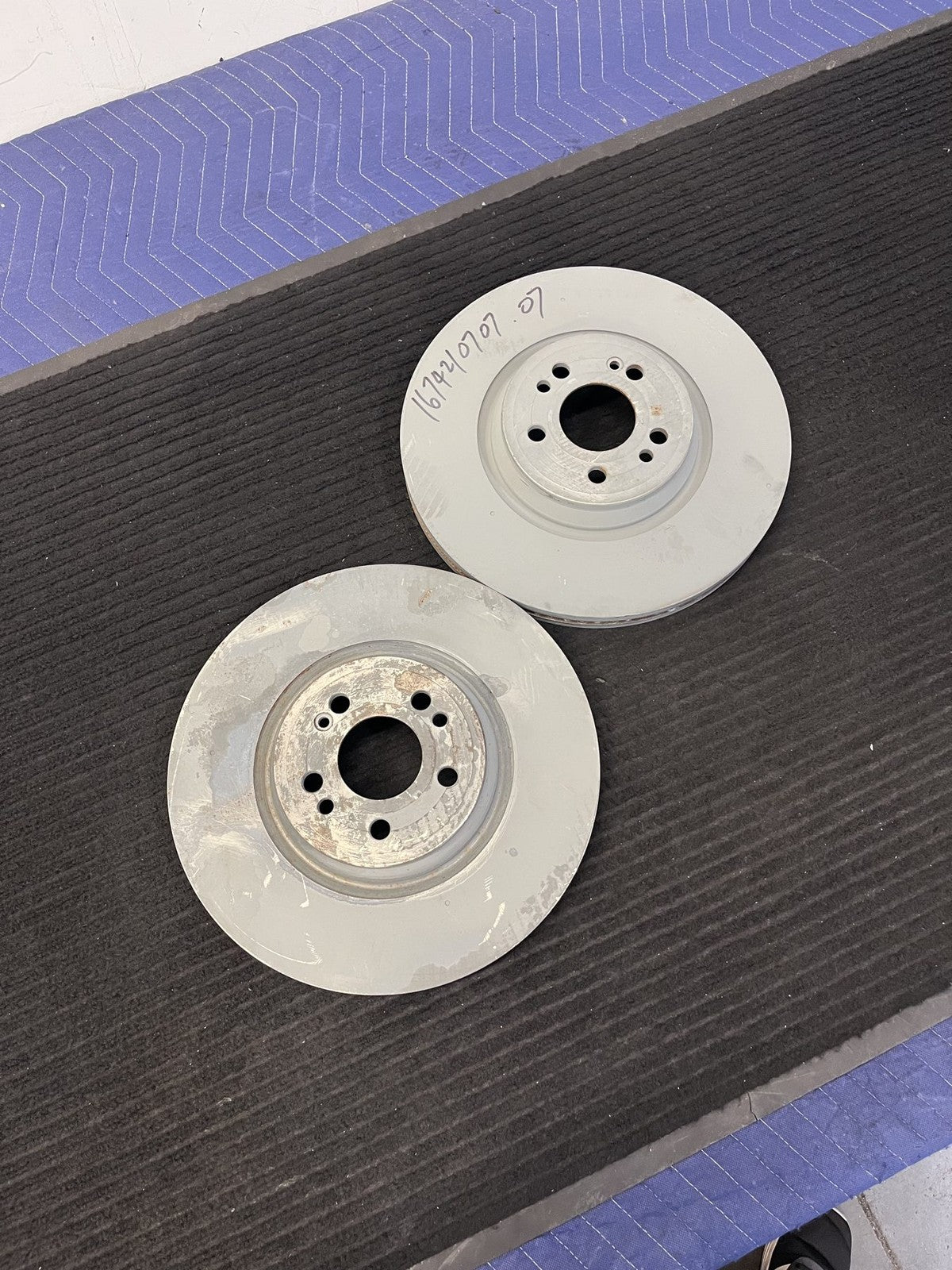 2020-2026 Mercedes-Benz GLE350 W167 Front Vented Rotor Pair OEM A1674210701 - eBay image 4