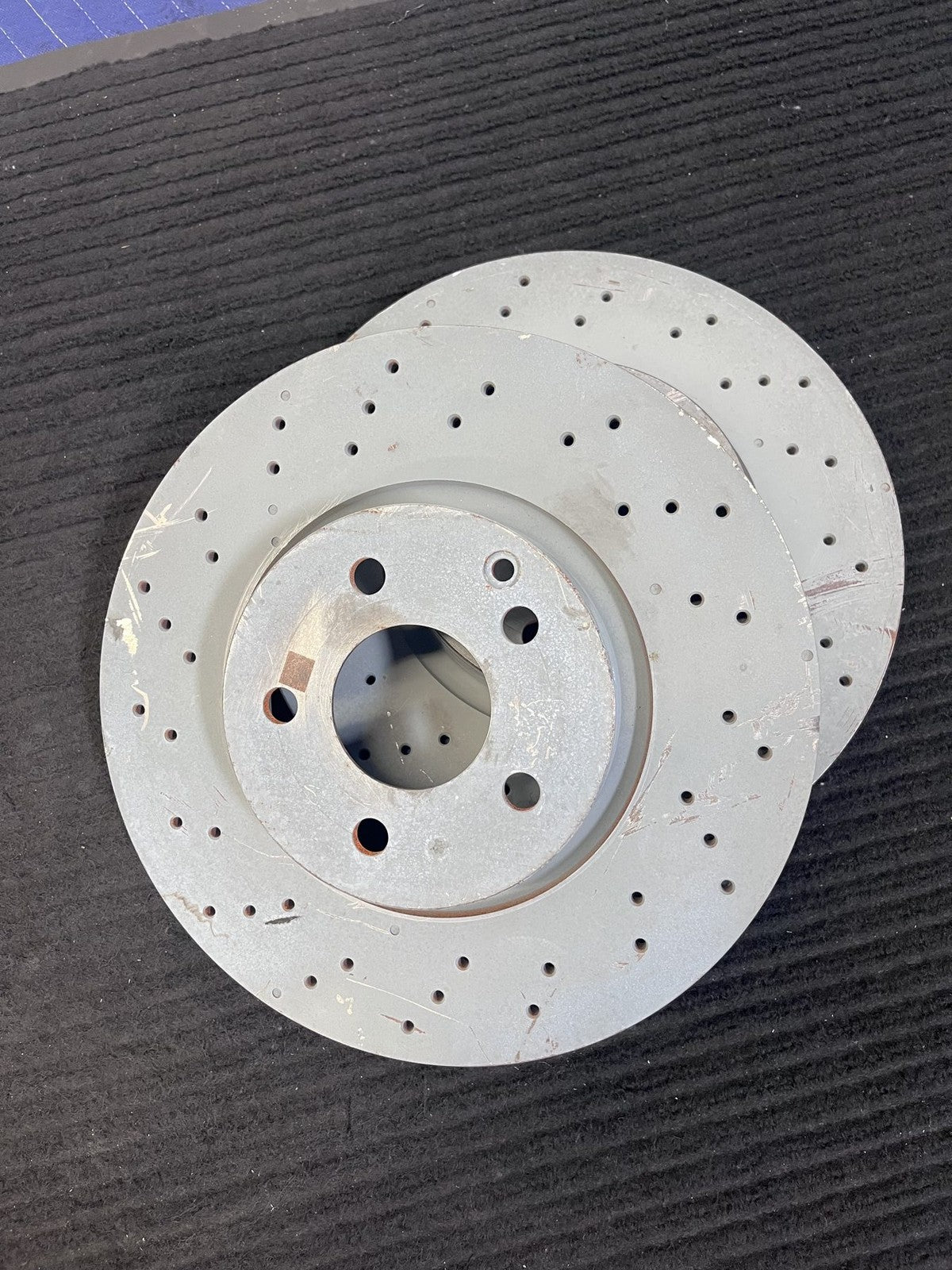 2008-2015 Mercedes-Benz C350 2014-2016 E350 Front Rotor Pair OEM A0004213012 - eBay image 3