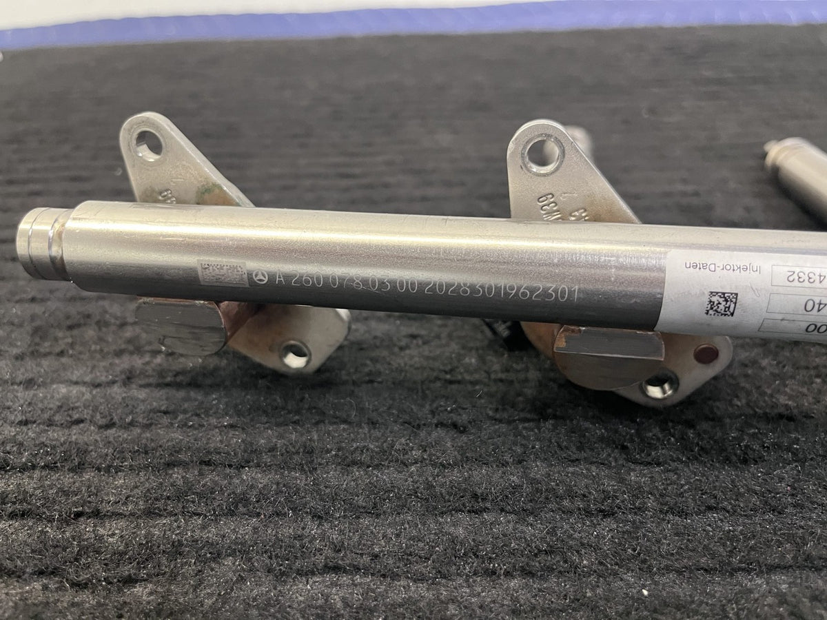 2019-23 Mercedes-Benz A220 CLA250 GLA250 GLB250 Fuel Rail 3 Injectors OEM A2600701000 - eBay image 3