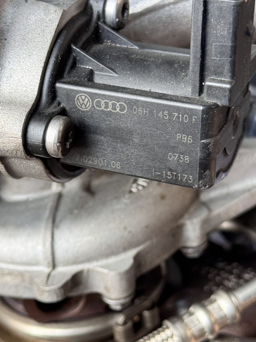 2015-2021 Volkswagen Jetta Turbocharger Assembly OEM 06K145721B - eBay image 4