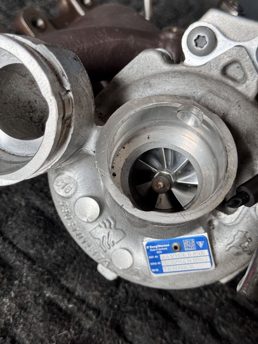 2017 Porsche Macan 95B 3.0L Gasoline Turbocharger Turbine OEM 94612302631 - eBay image 2