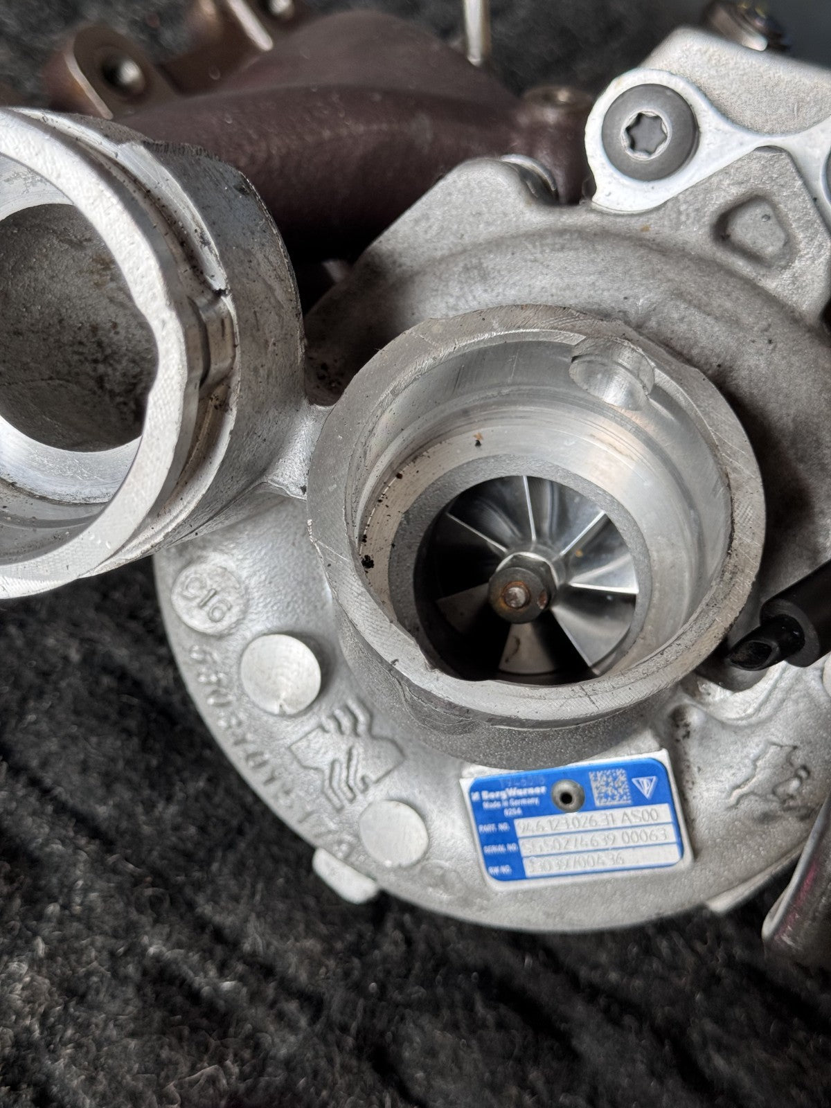 2017 Porsche Macan 95B 3.0L Gasoline Turbocharger Turbine OEM 94612302631 - eBay image 2