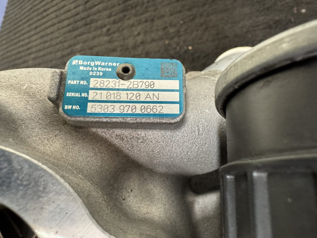 2019-2023 Hyundai Veloster Kia Forte Soul 1.6L Turbocharger OEM 28231-2B790 - eBay image 2
