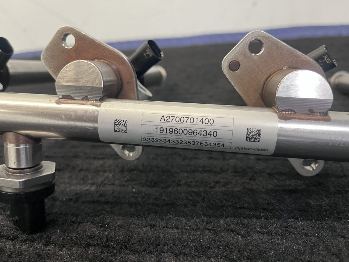 2014-2020 Mercedes-Benz CLA250 GLA250 Fuel Rail 4 Injectors OEM A2700701400 - eBay image 2