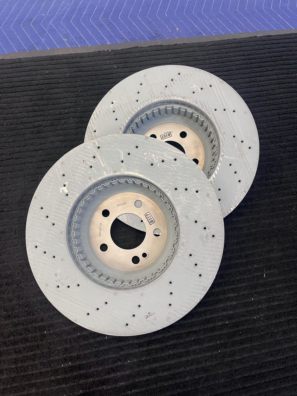 2022-26 C300 2023-26 C43 2024-26 CLE300 Front Rotor Pair OEM A2234210000 - eBay image 2